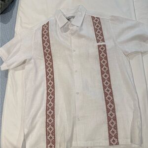 White Linen Guayabera